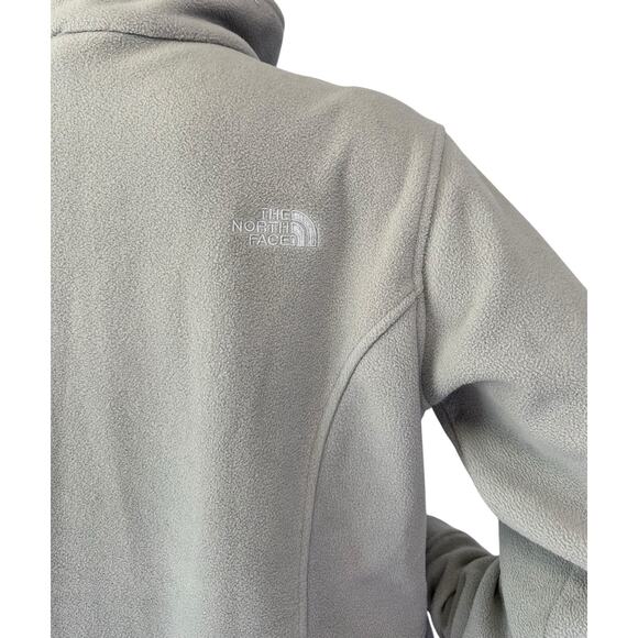 The North Face Fleece Jacket Gray Full Zip Women's Size XL - Picture 6 of 12